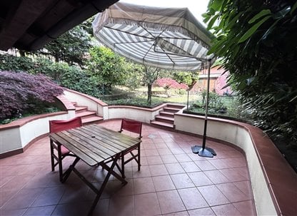 Patio con giardino - Piano Seminterrato