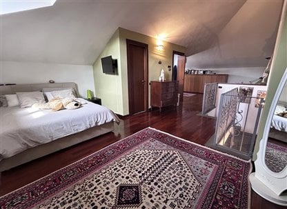 Camera da letto mansardata - Secondo piano